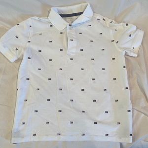 Boys White Tommy Hilfiger size 8 shirt